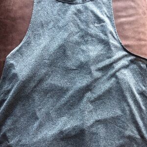 Nike Charcoal Heather Performance Tank Top